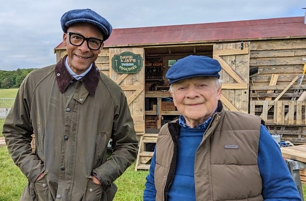 Touring Toolshed for the BBC